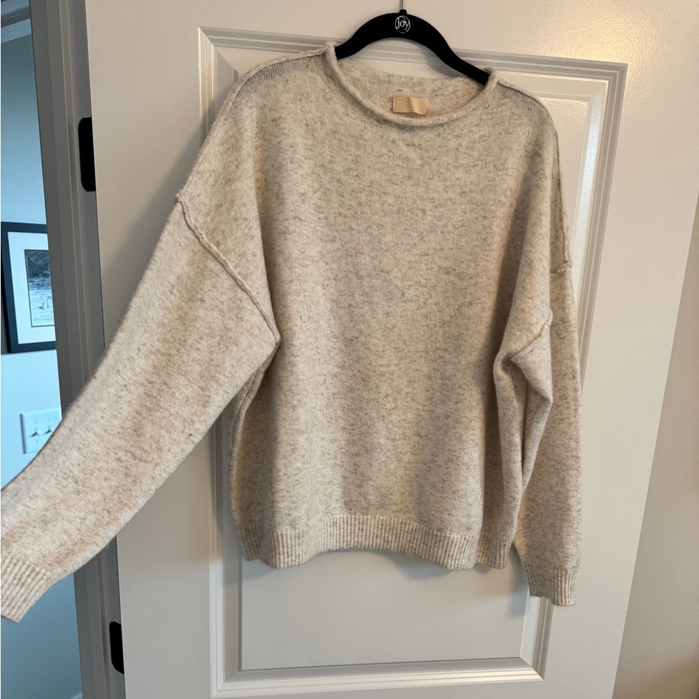 NWOT Nuuds Mock Neck Sweater